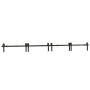 Kit de herrajes para puertas correderas acero negro 366 cm von , Türartikel - Ref: Foro24-3295803, Preis: 184,97 €, Rabatt: %