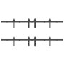Kit de herrajes para puertas correderas acero negro 366 cm von , Türartikel - Ref: Foro24-3295803, Preis: 184,97 €, Rabatt: %