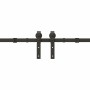 Kit de herrajes para puertas correderas acero negro 366 cm von , Türartikel - Ref: Foro24-3295803, Preis: 184,97 €, Rabatt: %