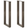 Patas para mesa de centro en forma de U 2 uds antracita acero von , Tischbeine - Ref: Foro24-4013171, Preis: 60,04 €, Rabatt: %