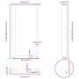 Patas para mesa de centro en forma de U 2 uds antracita acero von , Tischbeine - Ref: Foro24-4013171, Preis: 60,04 €, Rabatt: %