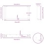 Patas de mesa centro forma U 2uds acero antracita 70x(30-31) cm de , Patas para mesas - Ref: Foro24-4013146, Precio: 65,17 €,...