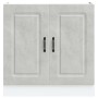 Mueble bajo para fregadero Kalmar gris hormigón 80x46x81,5 cm by , Kitchen cabinets - Ref: Foro24-853451, Price: 73,93 €, Dis...