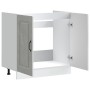 Mueble bajo para fregadero Kalmar gris hormigón 80x46x81,5 cm by , Kitchen cabinets - Ref: Foro24-853451, Price: 73,93 €, Dis...