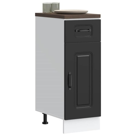 Mueble bajo de cocina Kalmar madera de ingeniería negra von , Küchenschränke - Ref: Foro24-853458, Preis: 65,17 €, Rabatt: %