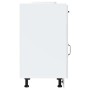 Mueble bajo cocina Kalmar madera ingeniería blanca alto brillo de , Armarios de cocina - Ref: Foro24-853479, Precio: 108,36 €...