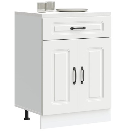 Mueble bajo de cocina Kalmar madera de ingeniería blanca von , Küchenschränke - Ref: Foro24-853487, Preis: 90,70 €, Rabatt: %