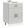 Mueble bajo de cocina Kalmar madera de ingeniería gris hormigón von , Küchenschränke - Ref: Foro24-853491, Preis: 87,42 €, Ra...