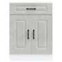Mueble bajo de cocina Kalmar madera de ingeniería gris hormigón von , Küchenschränke - Ref: Foro24-853491, Preis: 87,42 €, Ra...