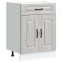 Mueble bajo de cocina Kalmar gris sonoma madera de ingeniería von , Küchenschränke - Ref: Foro24-853493, Preis: 90,57 €, Raba...