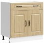 Mueble bajo de cocina Kalmar madera ingeniería de roble sonoma von , Küchenschränke - Ref: Foro24-853500, Preis: 96,27 €, Rab...