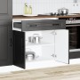 Mueble bajo de cocina Kalmar madera de ingeniería negra von , Küchenschränke - Ref: Foro24-853498, Preis: 110,96 €, Rabatt: %