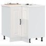 Mueble cocina esquina Kalmar madera ingeniería blanco brillante von , Küchenschränke - Ref: Foro24-853509, Preis: 127,27 €, R...