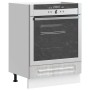 Mueble de horno Kalmar gris sonoma madera reconstituida von , Küchenschränke - Ref: Foro24-853523, Preis: 64,05 €, Rabatt: %