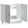 Mueble bajo para fregadero Kalmar blanco 80x46x81,5 cm von , Küchenschränke - Ref: Foro24-853447, Preis: 81,45 €, Rabatt: %