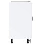 Mueble bajo para fregadero Kalmar blanco 80x46x81,5 cm von , Küchenschränke - Ref: Foro24-853447, Preis: 81,45 €, Rabatt: %