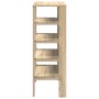 Mueble zapatero madera contrachapada roble sonoma 61x32x87,5 cm by , Shoe racks and shoe organizers - Ref: Foro24-859853, Pri...