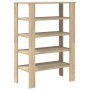 Mueble zapatero madera contrachapada roble sonoma 61x32x87,5 cm by , Shoe racks and shoe organizers - Ref: Foro24-859853, Pri...