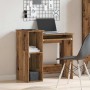 Escritorio estantes madera ingeniería envejecida 84x40x78 cm von , Schreibtische - Ref: Foro24-860452, Preis: 72,54 €, Rabatt: %