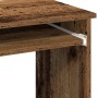 Escritorio estantes madera ingeniería envejecida 84x40x78 cm von , Schreibtische - Ref: Foro24-860452, Preis: 72,54 €, Rabatt: %