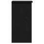 Escritorio con estantes contrachapada negro 84x40x78 cm de , Escritorios - Ref: Foro24-860446, Precio: 85,90 €, Descuento: %