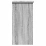Escritorio con estantes contrachapada gris sonoma 84x40x78 cm de , Escritorios - Ref: Foro24-860450, Precio: 74,22 €, Descuen...