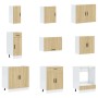 Mueble cocina Porto roble sonoma 14 pzas madera contrachapada von , Küchenschränke - Ref: Foro24-3314994, Preis: 993,59 €, Ra...
