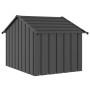 Caseta para perros con techo acero galvanizado 83x130x85 cm de , Casetas para perros - Ref: Foro24-4100915, Precio: 114,50 €,...