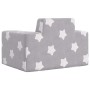 Sofá para niños felpa suave gris claro con estrellas von , Baby- und Kleinkindmöbel - Ref: Foro24-4104772, Preis: 31,68 €, Ra...