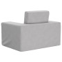 Sofá cama infantil felpa suave gris claro von , Baby- und Kleinkindmöbel - Ref: Foro24-4104785, Preis: 37,55 €, Rabatt: %