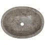 Lavabo gris mármol 53x40x15 cm de vidaXL, Lavabos - Ref: Foro24-149173, Precio: 167,48 €, Descuento: %