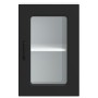Armario pared cocina puerta de cristal Kalmar negra von , Küchenschränke - Ref: Foro24-853528, Preis: 56,48 €, Rabatt: %