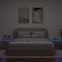 Mesitas de noche de pared con luces LED 2 uds gris hormigón von , TV-Möbel - Ref: Foro24-860218, Preis: 93,46 €, Rabatt: %