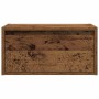 Mesitas de noche de pared luces LED 2 unidades madera antigua von , TV-Möbel - Ref: Foro24-860226, Preis: 103,64 €, Rabatt: %