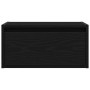 Mesita de noche de pared con luces LED roble negro von , TV-Möbel - Ref: Foro24-860213, Preis: 57,26 €, Rabatt: %