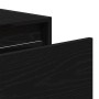 Mesita de noche de pared con luces LED roble negro von , TV-Möbel - Ref: Foro24-860213, Preis: 57,26 €, Rabatt: %