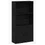 Estantería de madera de ingeniería roble negro 60x24x120 cm von , Bücherregale und Regale - Ref: Foro24-860419, Preis: 73,34 ...