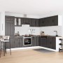 Mueble de cocina Lucca negra 14 piezas madera contrachapada von , Küchenschränke - Ref: Foro24-3314982, Preis: 1,00 €, Rabatt: %