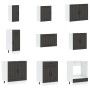 Mueble de cocina Lucca negra 14 piezas madera contrachapada von , Küchenschränke - Ref: Foro24-3314982, Preis: 1,00 €, Rabatt: %