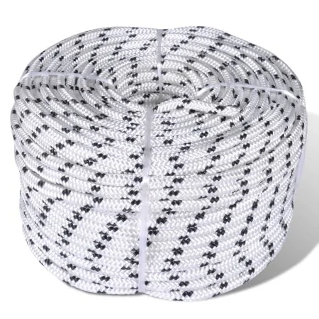 Roll of braided boat rope polyester line 10 mm x 50 m by vidaXL, Ropes and metal cords - Ref: Foro24-90461, Price: 31,06 €, D...