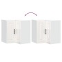 Armario de cocina de esquina pared Kalmar blanca de alto brillo von , Küchenschränke - Ref: Foro24-853619, Preis: 96,51 €, Ra...