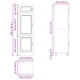 Armario de cocina Kalmar blanco de madera de ingeniería von , Küchenschränke - Ref: Foro24-853627, Preis: 202,66 €, Rabatt: %