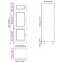 Armario de cocina Kalmar madera de ingeniería gris hormigón by , Kitchen cabinets - Ref: Foro24-853631, Price: 213,11 €, Disc...