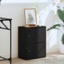 Estantería de madera de ingeniería roble negro 40x24x52 cm by , Bookcases and shelves - Ref: Foro24-860356, Price: 42,82 €, D...
