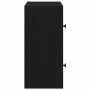 Estantería de madera de ingeniería roble negro 40x24x52 cm by , Bookcases and shelves - Ref: Foro24-860356, Price: 42,82 €, D...