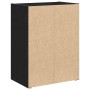 Estantería de madera de ingeniería roble negro 40x24x52 cm by , Bookcases and shelves - Ref: Foro24-860356, Price: 42,82 €, D...
