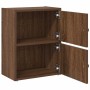 Estantería de madera de ingeniería marrón roble 40x24x52 cm von , Bücherregale und Regale - Ref: Foro24-860361, Preis: 41,01 ...