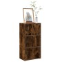 Estantería madera de ingeniería roble ahumado 40x24x77 cm von , Bücherregale und Regale - Ref: Foro24-860368, Preis: 54,90 €,...
