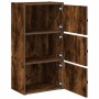 Estantería madera de ingeniería roble ahumado 40x24x77 cm von , Bücherregale und Regale - Ref: Foro24-860368, Preis: 54,90 €,...