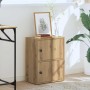 Estantería de madera de ingeniería roble artisan 40x24x52 cm de , Librerías y estanterías - Ref: Foro24-860363, Precio: 43,16...